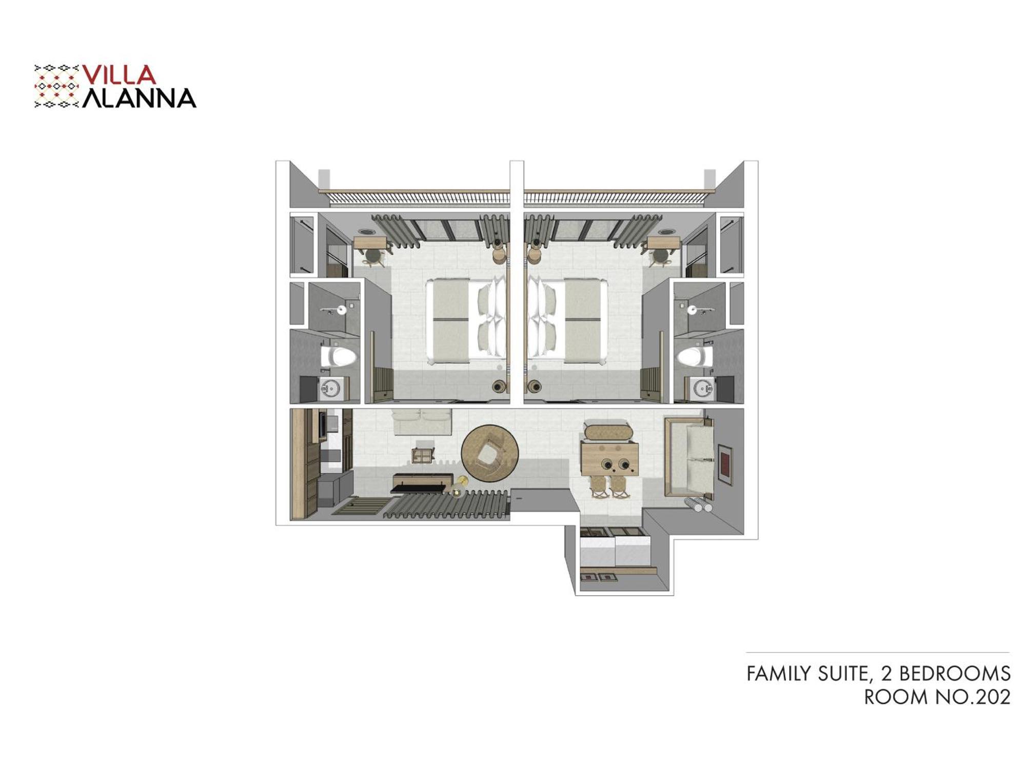 Villa Alanna Chiang Mai Phòng bức ảnh