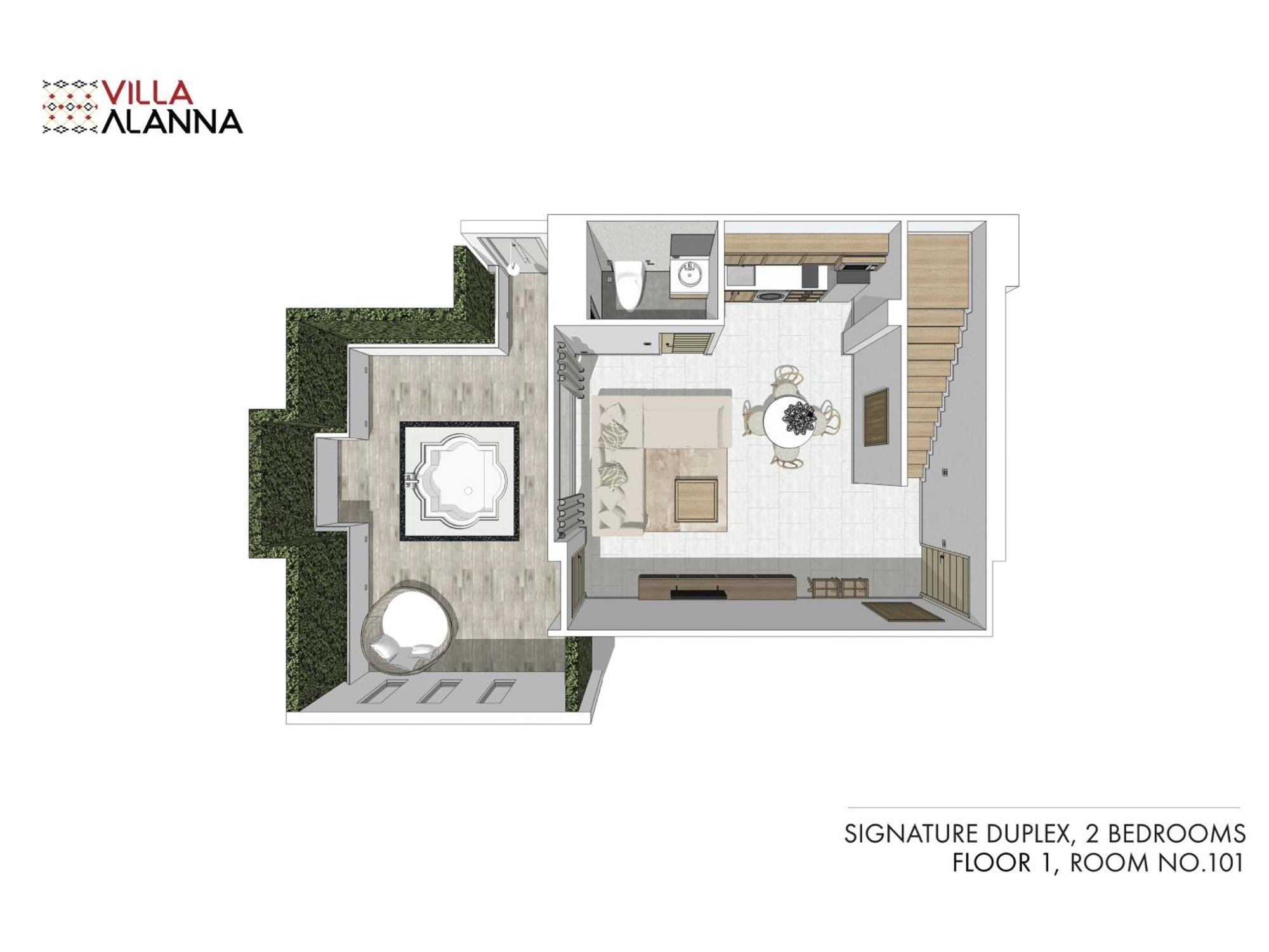 Villa Alanna Chiang Mai Phòng bức ảnh